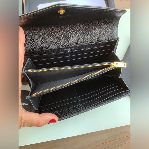 Authentic YSL Envelope wallet ❤️💛🖤 - Picture 7 of 16